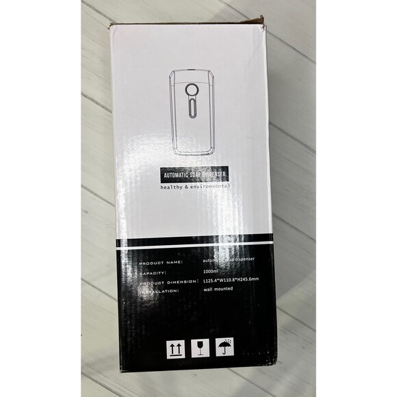 Soap Dispenser Automatic Foam Hand Sanitizer Dispenser Wall Mount Touchless Soap - Picture 4 of 10